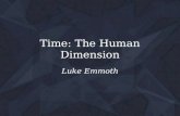 Time's Arrow: The Human Dimension