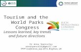 Tourism and the World Parks Congress: Lessons learned, key trends and future directions