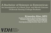 A Bachelor of Science in Enterovirus - Allen