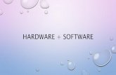 Hardware + Software and Photoshop tools