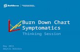 Burn Down Chart Symptomatics by Dmytro Bibikov