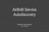 AirBnB service auto discovery
