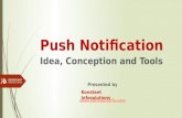 Push Notification - Idea, Conception and Tools