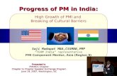 “Realizing Envisioned PMI Goal at Asia & Breaking Cultural Barriers in PMBOK way - Asian -US Perspective