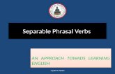 Separable phrasal verbs, Phrasel Verbs