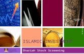 Chapter 2   Shariah Stock Screening