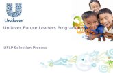 Unilever Future Leaders Programme selection process