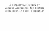 A comparative review of various approaches for feature extraction in Face recognition