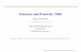 Networks and Protocols '2006