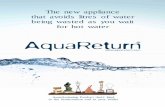 Aquareturn device English Leaflet