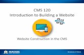CMS 120: Introduction to Building a Website
