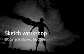 UXCampNL: Sketch workshop slides by Frank van de Ven