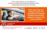 Free Legal Advice Available In Athens, Georgia for Parents of Underage Drivers Charged With Drunk Driving