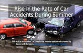 Rise In Car Accidents During Summer