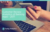 Customer Review Analytics Of Banking Apps 2017