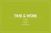 Time and work standard level