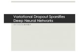 （DL輪読）Variational Dropout Sparsifies Deep Neural Networks