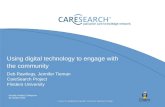 'Using digital technology to engage with the community', by Deb Rawlings and Dr Jennifer Tieman, CareSearch