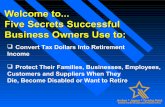 Workshop for Successful Business Owners and their Advisors 3-15