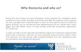 WFS Presentation B Association - Why Romania and why us?