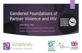 The gendered foundations of partner violence and its relationship to HIV