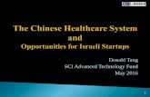 mHealth Israel_Chinese Healthcare System and Israel Startup Opportunity_Donald Tang_Shanghai Creative Investments