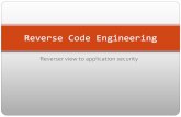 Reverse code engineering