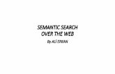 Semantic Search Over The Web