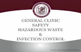 General Clinic Safety, Hazardous Waste & Infection Control