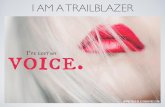 I am a trailblazer woman!!