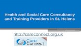 Health and Social Care Consultancy and Training Providers in St. Helens