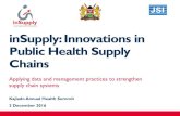 inSupply Overview: Applying data and management practices to strengthen supply chain systems