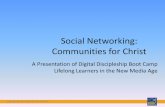 Social Networking: Communities for Cchrist 2016