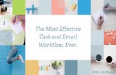 The most effective task and email workflow, ever.