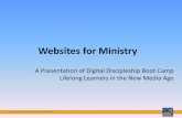 Ddbc  websites for ministry-winter 2016