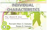Individual characteristics