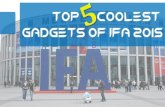 Top 5 Coolest Gadgets Of IFA 2015