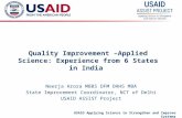 Quality improvement   applied science   assist project