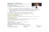 Coverlet. CV of Ch. Eng  Sergei Trifonov.