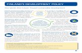 Finland's development policy