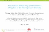 Joint In-Band Scheduling and Interference Mitigation in 5G HetNets