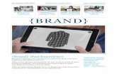 Fashion Tech Proposal {Brand} | MobileFirst | Mobile Applications | iPad
