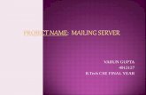 Mailing Server