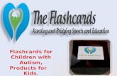 Flashcard autism
