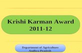 Krishi Karman Award 2011-12