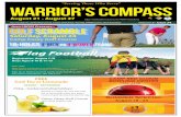 Warrior's Compass August 21 - 27