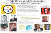 Trinity Kings World Leadership: "Proven Winner"(*With The People*) Team Trinity Kings(Good Kings) vs Team Petra(Bad Kings) "Proven Not to Win"