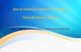 How to Download Videos from Instagram - Gihosoft TubeGet Tutorials
