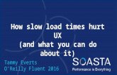 How slow load times hurt UX (and what you can do about it) [FluentConf 2016]