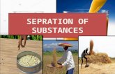ppt on Sepration of substances